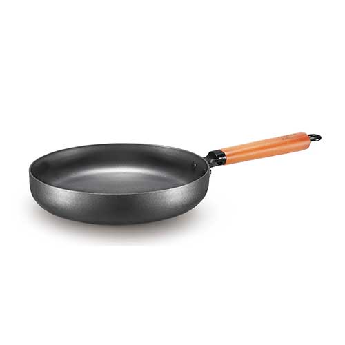 Commercial cast iron fry pan