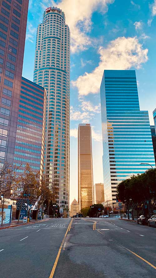 Downtown Los Angeles buildings