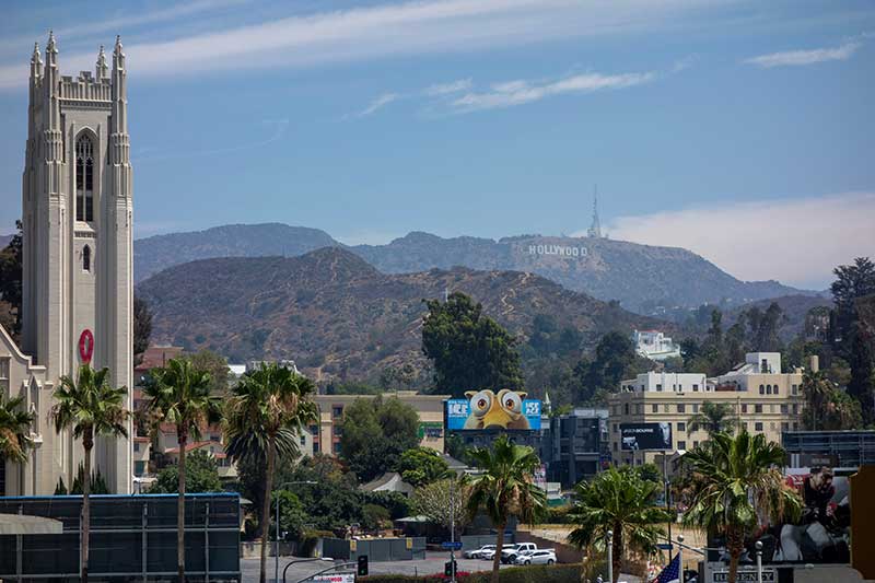 Hollywood Bowl neighborhood
