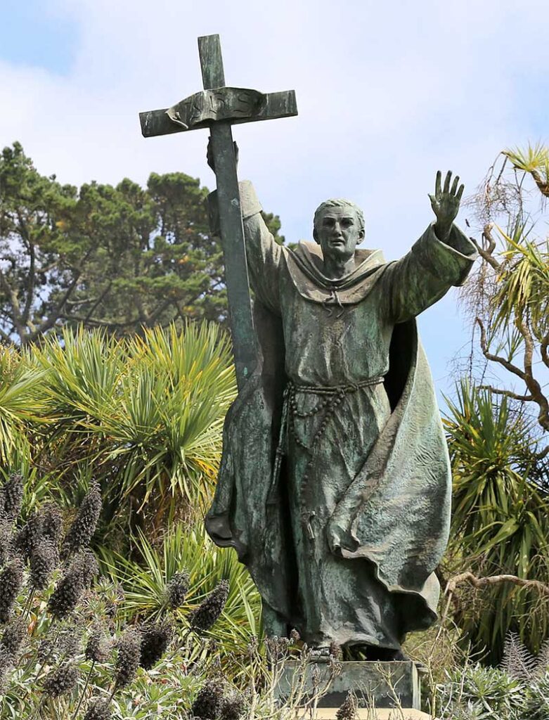 Junipero Serra statue
