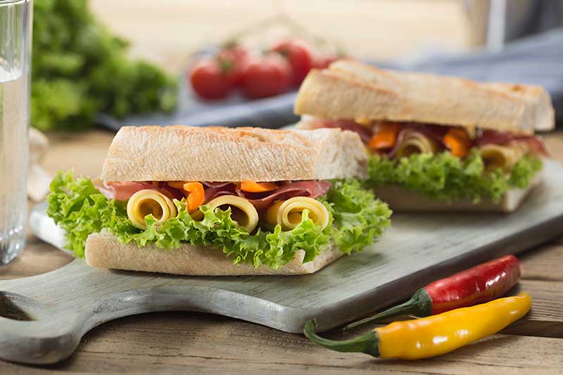 King's Deli sandwiches